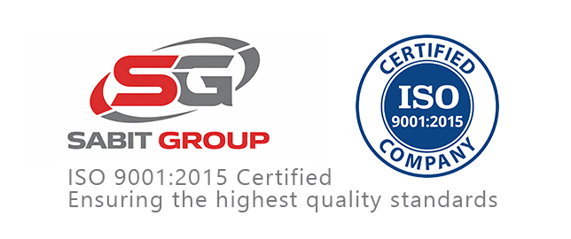 Sabit Group ISO 9001:2015 certified